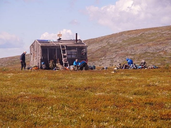 Радиальный выход на гору Отортен