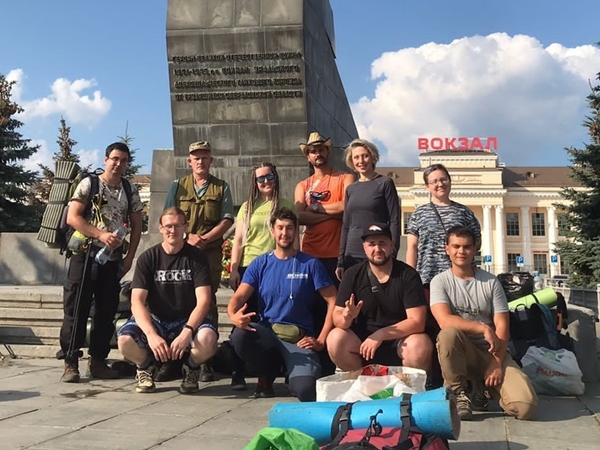Встреча группы на вокзале