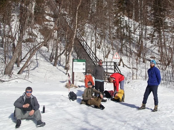Участники похода Таганай