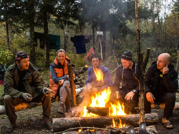 Участники похода на плато Маньпупунёр