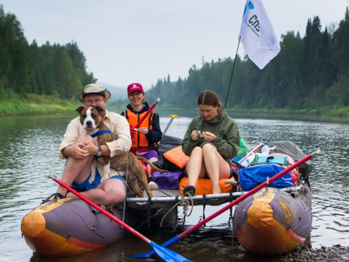 Сплав по реке Лозьва